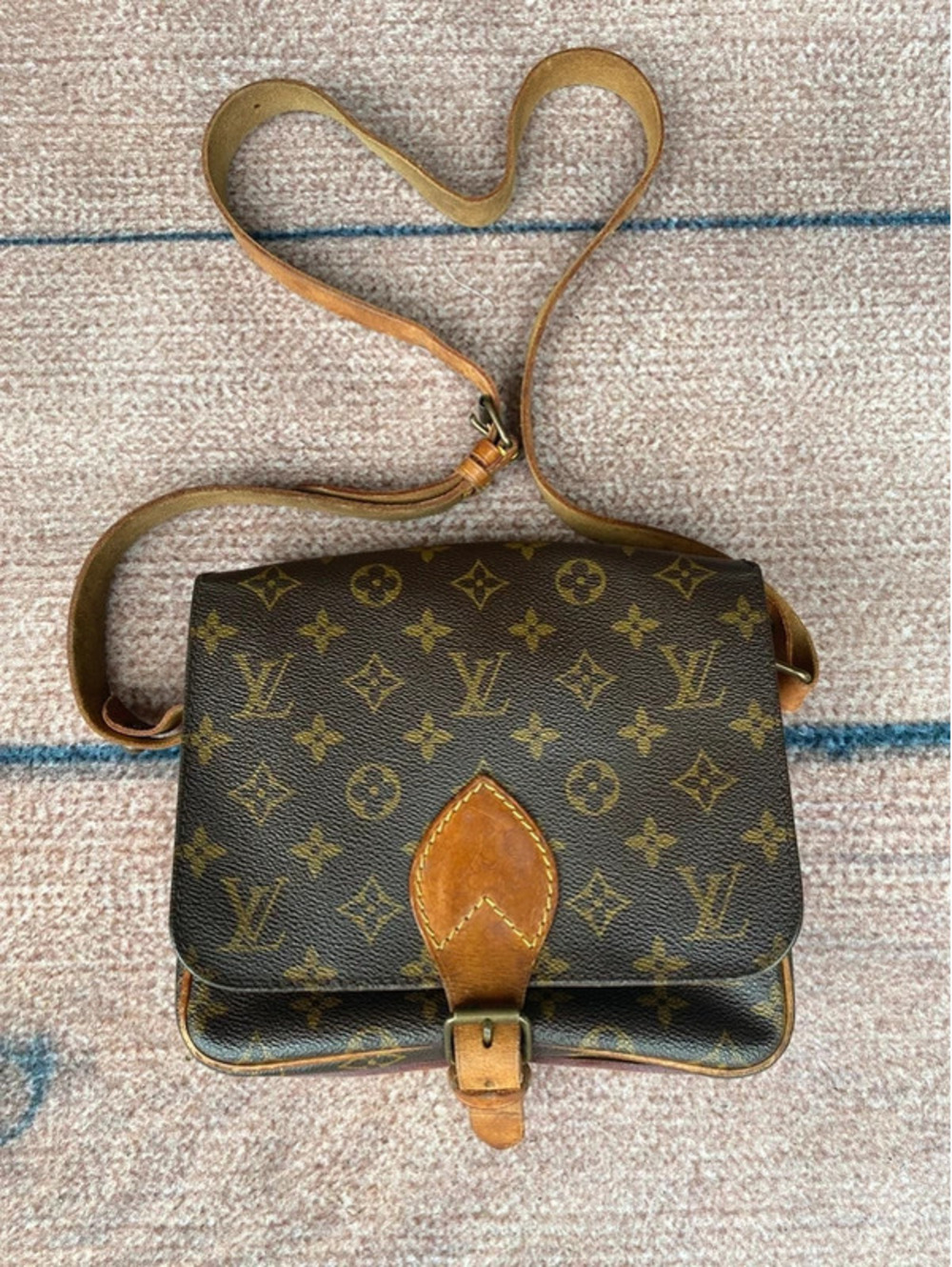 Louis Vuitton cartouchiere MM crossbody monogram